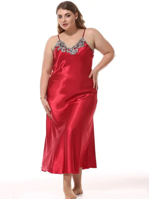 Luxury Plus Size Silky Sleep Set