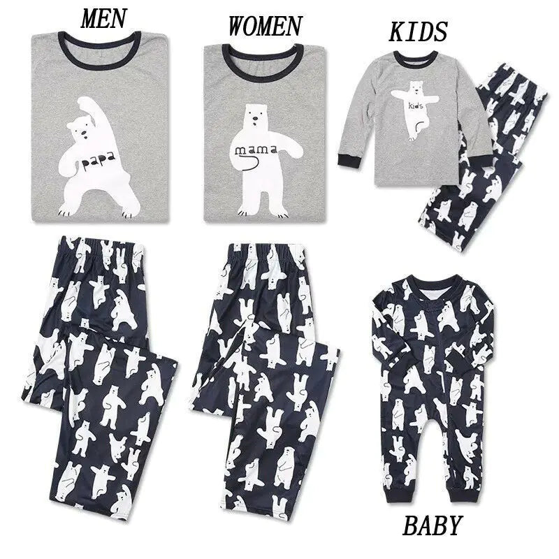 Cartoon Family Pajama Sets
