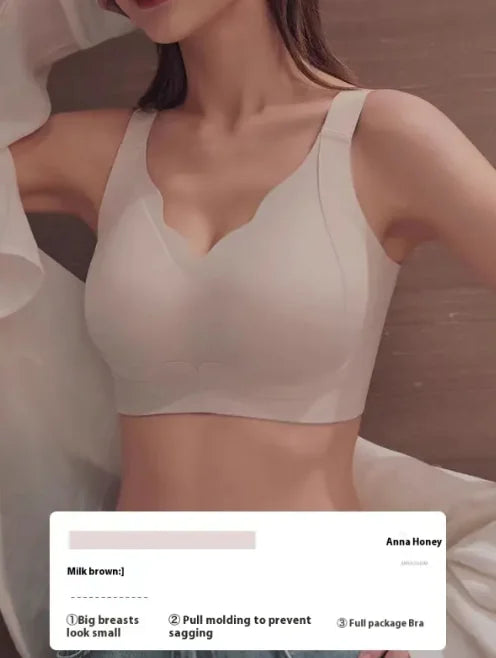 Plus Size Seamless Support Bra
