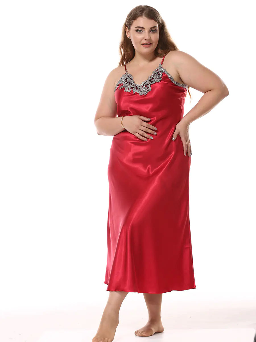 Luxury Plus Size Silky Sleep Set