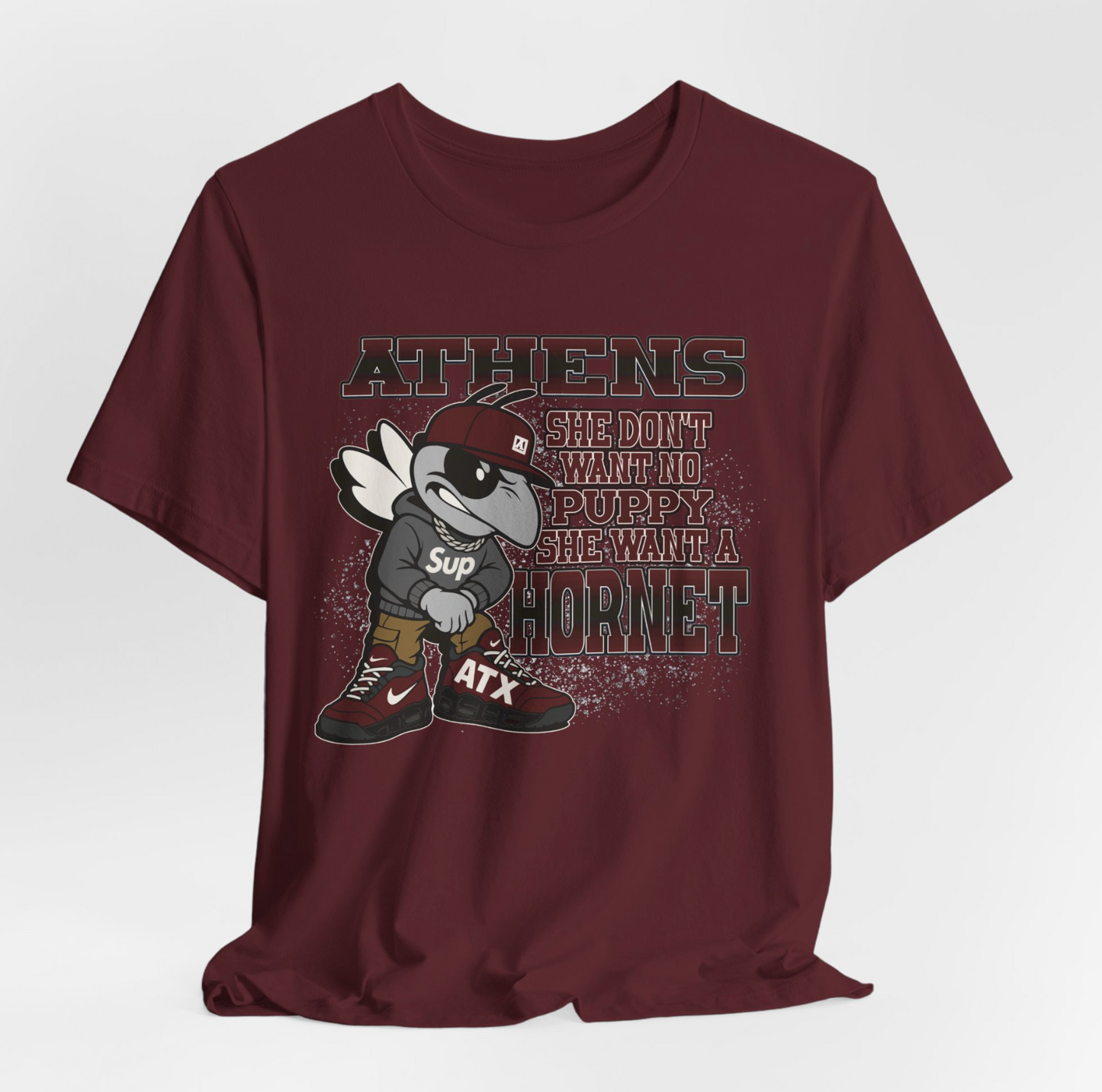 Athens Hornets “She Don’t Want A Puppy, She Want A Hornet” T-Shirt