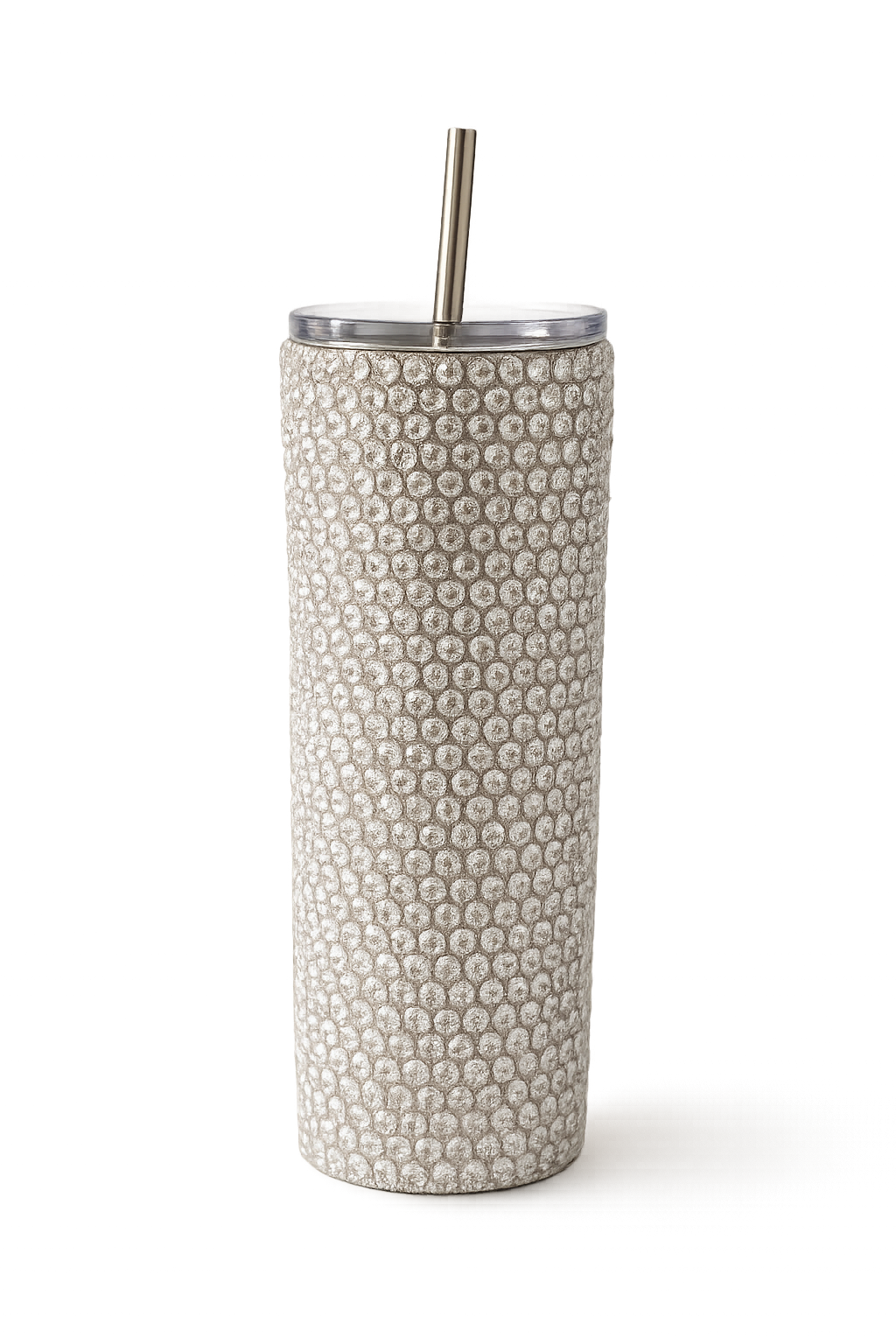 Personalized Rhinestone Tumbler – Handmade Bling Skinny Cup