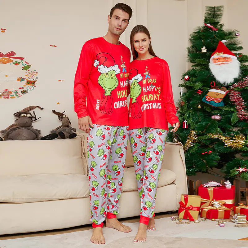 Festive Family Monster Pajama Set