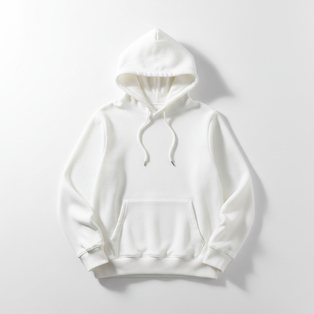 generate a hoodie for each color in individual images White green purple yellow red blue pink gray