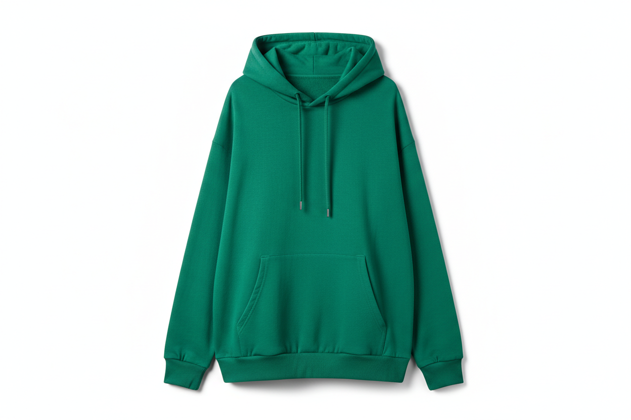 generate a hoodie for each color variant green
