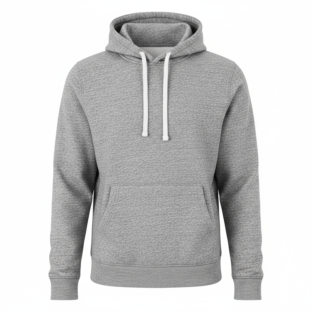 generate heather gray hoodie variant 