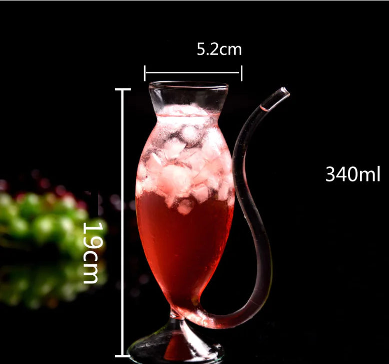 Cocktail Glass Set - Glass Drinkware for Cocktails