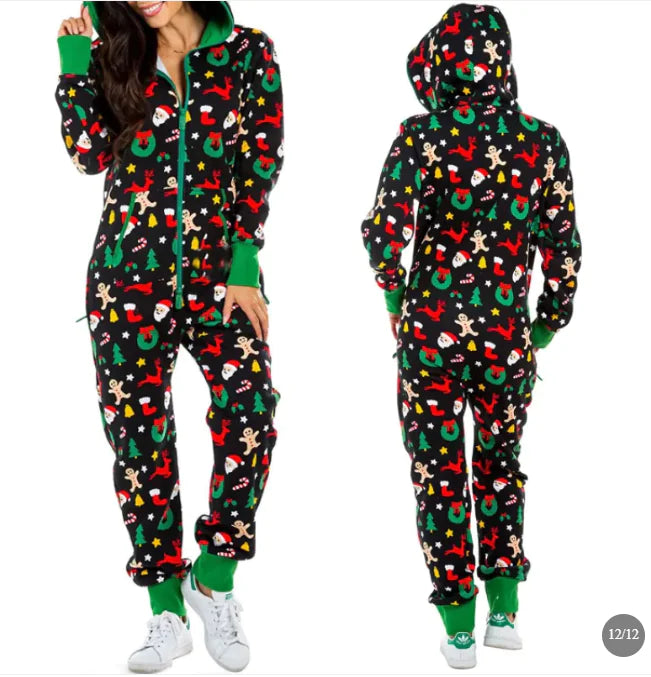 Cozy Couples Hooded Jumpsuit