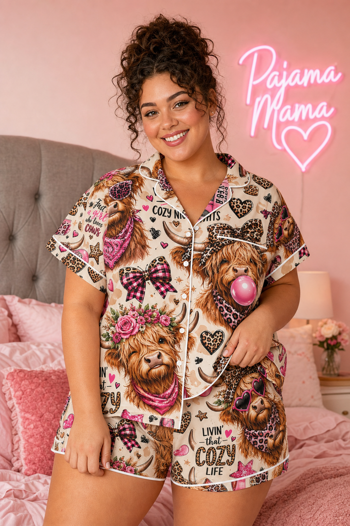 Pajama Mama™ Highland Chic Luxury Pajama Set
