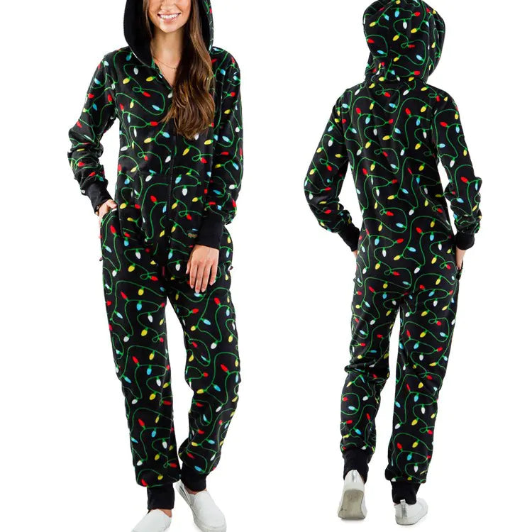 Cozy Couples Hooded Jumpsuit