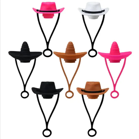 Silicone Cowboy Hat Cup Plug