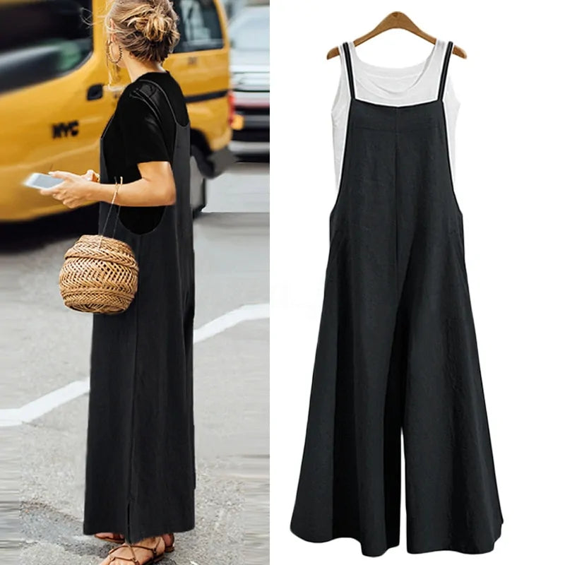Fashion Style Women Dungaree Jumper