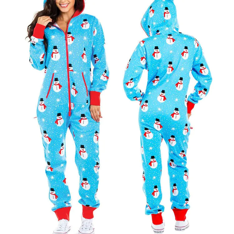 Cozy Couples Hooded Jumpsuit