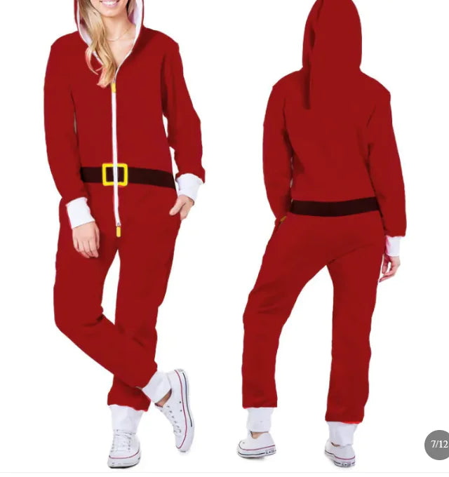 Cozy Couples Hooded Jumpsuit
