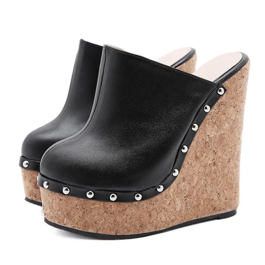 Wedge Heel Platform Sandals