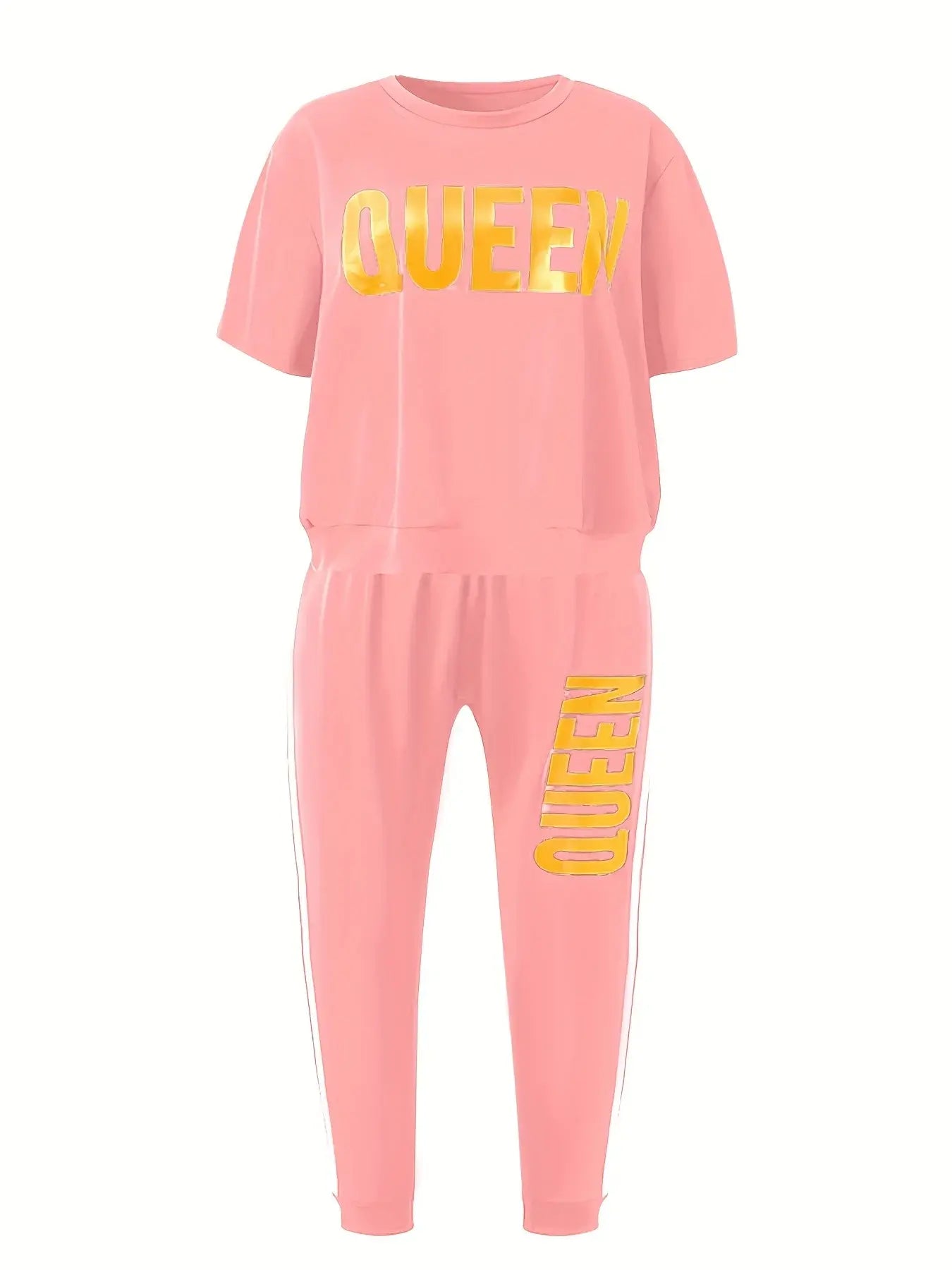Women Plus Size Two Piece Set