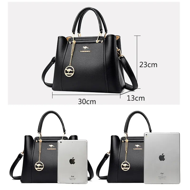 Women's Luxury Designer 3 Layers Shoulder Crossbody Bags